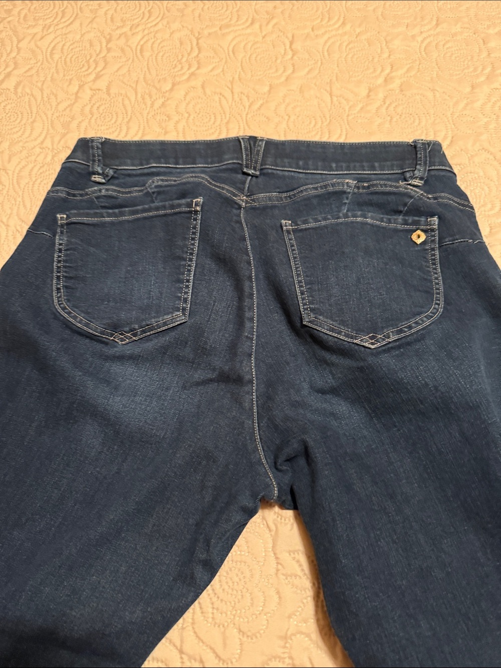 Democracy Dark Blue Bootcut Stretch Jeans - Picture 5 of 6